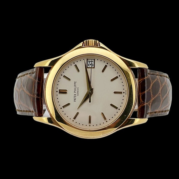 PATEK PHILIPPE CALATRAVA 5107J-001 NEVER POLISHED FULL SET 2001 - image 4