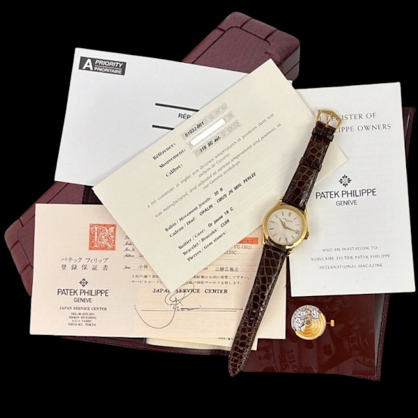 PATEK PHILIPPE CALATRAVA 5107J-001 NEVER POLISHED FULL SET 2001 - image 7