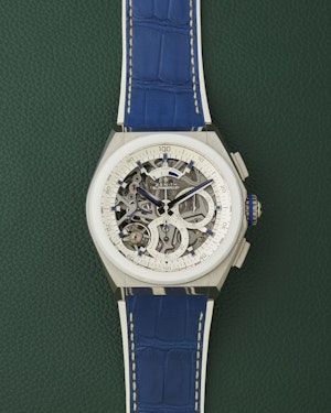 Zenith Defy El Primero 21 Porto Cervo Limited Edition of 25 Ref. 95.9007.9004/77.R594 Full Set