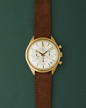 Zenith G583 El Primero 18k Yellow Gold New Old Stock NOS