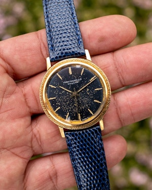 1972 Patek Philippe Calatrava Jumbo 3569 - Tropical Stardust Patina - Rare Blue 36mm Automatic