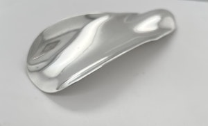 Georg Jensen Sterling silver shoehorn by 475 by Allan Scharff Denmark. Mark Constable unit 301
