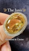 9.32ct Yellow Citrine & Diamond Ring. - image 9