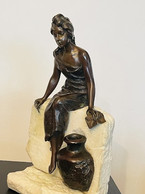 Histoire by Emmanuel Villanis c. 1900