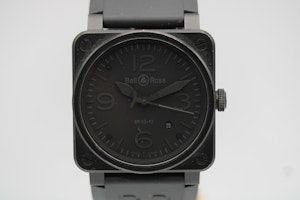 Bell & Ross BR 03 BR03-92-S Phantom Full Set 2012