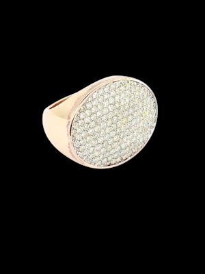 Modern 2.5ct pave diamond dress ring SKU: 8095 DBGEMS