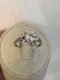 Art deco diamond platinum ring - image 1