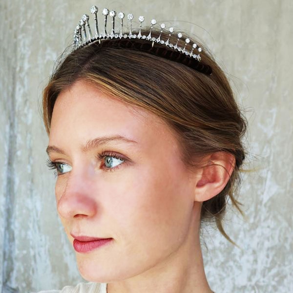 Antique French Ch. Fontana & Cie Diamond Fringe Tiara Necklace, Silver Upon Gold, Circa 1880 - image 12