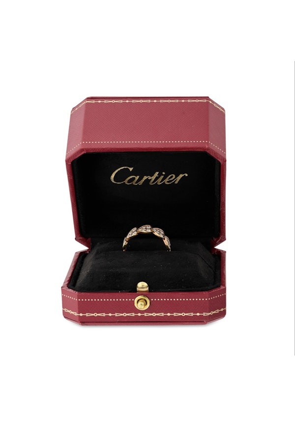 Cartier diamond heart eternity ring - image 5