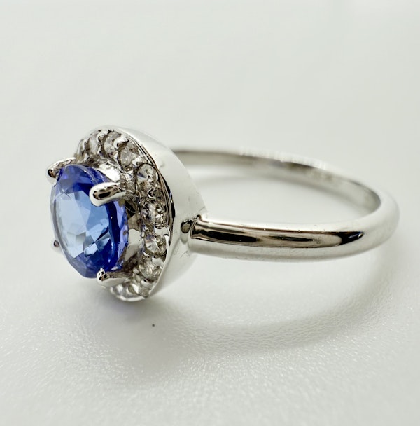 0.50ct Tanzanite & 0.23ct Diamond Ring - image 5