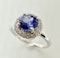 0.50ct Tanzanite & 0.23ct Diamond Ring - image 2