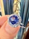 0.50ct Tanzanite & 0.23ct Diamond Ring - image 7