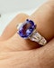 0.90ct Tanzanite & 0.40ct Diamond Ring. - image 10