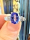 0.90ct Tanzanite & 0.40ct Diamond Ring. - image 11