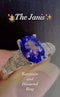 0.90ct Tanzanite & 0.40ct Diamond Ring. - image 6