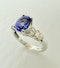 0.90ct Tanzanite & 0.40ct Diamond Ring. - image 3