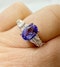 0.90ct Tanzanite & 0.40ct Diamond Ring. - image 7