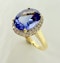 3.50ct Tanzanite & Diamond Ring. - image 6