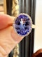 3.50ct Tanzanite & Diamond Ring. - image 4
