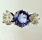 3-stone, 1.00ct Tanzanite & 0.70ct Diamond Ring. - image 6