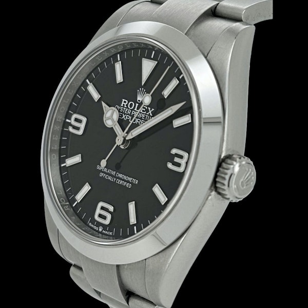 ROLEX EXPLORER I 40mm FULL SET 2023 - 224270 - image 2