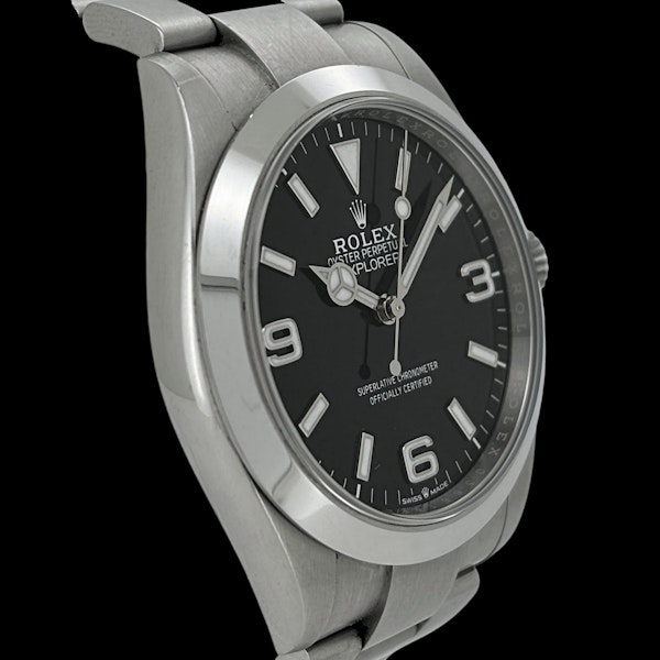 ROLEX EXPLORER I 40mm FULL SET 2023 - 224270 - image 3