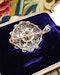 Downstairs at Grays: An important Antique, 15 ct Yellow Gold, Silver Tipped  9.60 Carat Diamond Pendant / Brooch / Hair Ornament, English Circa 1870. - image 7