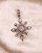 Downstairs at Grays: An important Antique, 15 ct Yellow Gold, Silver Tipped  9.60 Carat Diamond Pendant / Brooch / Hair Ornament, English Circa 1870. - image 4