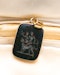 Downstairs at Grays: A very fine mid-18th Century, Bloodstone Erotic Intaglio, in a later 9ct English Yellow Gold Pendant Frame with articulated bail. Intaglio probably Italian, Circa 1750. - image 1