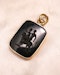 Downstairs at Grays: A very fine mid-18th Century, Bloodstone Erotic Intaglio, in a later 9ct English Yellow Gold Pendant Frame with articulated bail. Intaglio probably Italian, Circa 1750. - image 2