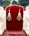 Downstairs at Grays: A fine pair of 15 ct. Yellow Gold Almandine Garnet & Crystal Foliate style, Pendant Earrings. English. Circa 1860 - image 1