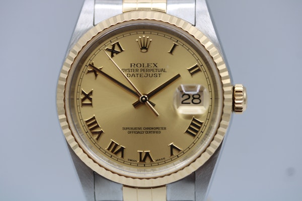 Rolex Datejust 36 36mm 16233 Full Set 2004 Aramco Stamped - image 3