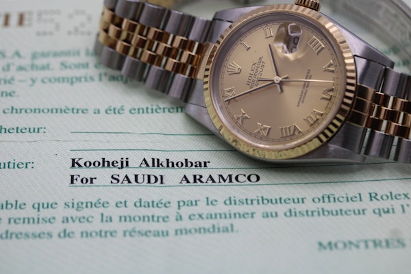 Rolex Datejust 36 36mm 16233 Full Set 2004 Aramco Stamped - image 14