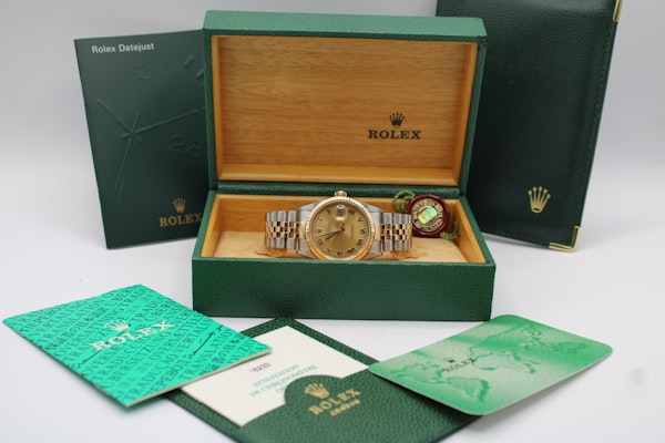 Rolex Datejust 36 36mm 16233 Full Set 2004 Aramco Stamped - image 2