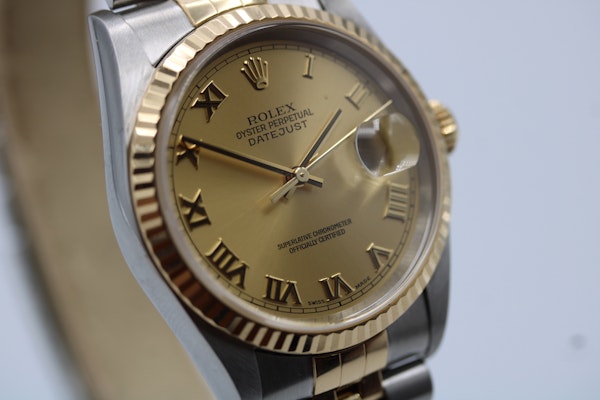 Rolex Datejust 36 36mm 16233 Full Set 2004 Aramco Stamped - image 5
