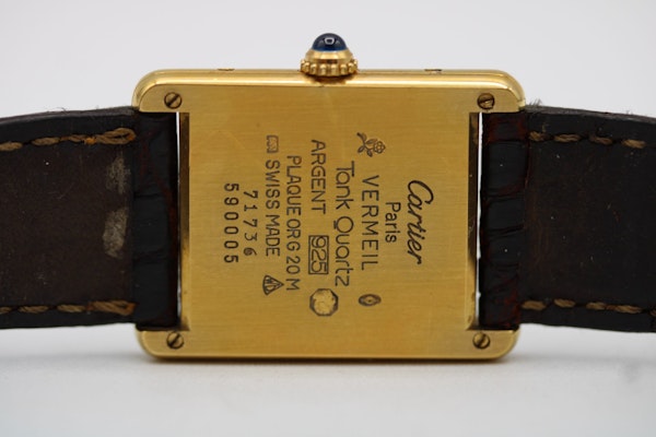 Cartier Tank Vermeil 590005 - image 9