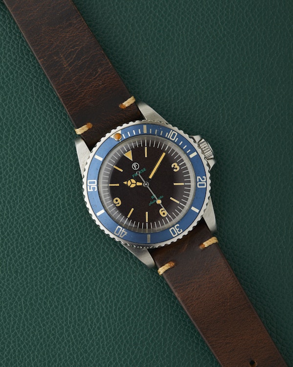 Freese 101 Dark Chocolate Dial Blue Bezel Simon Freese Watch - image 2