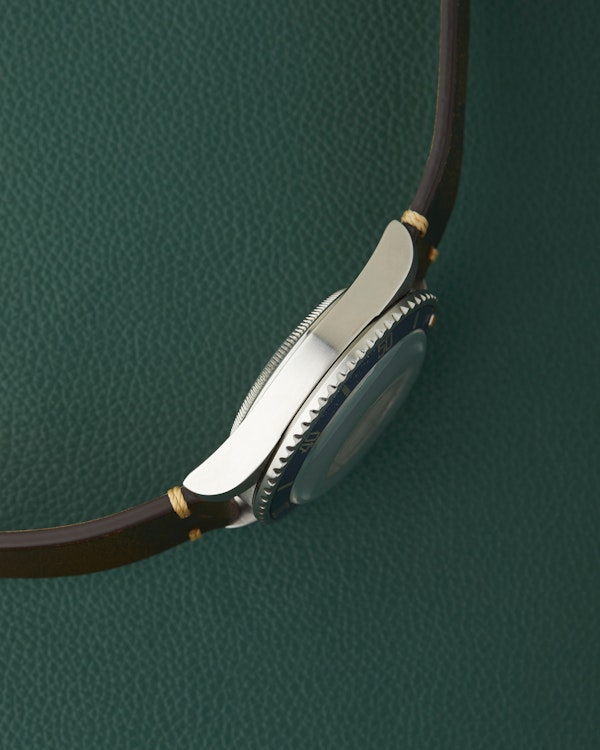 Freese 101 Dark Chocolate Dial Blue Bezel Simon Freese Watch - image 5