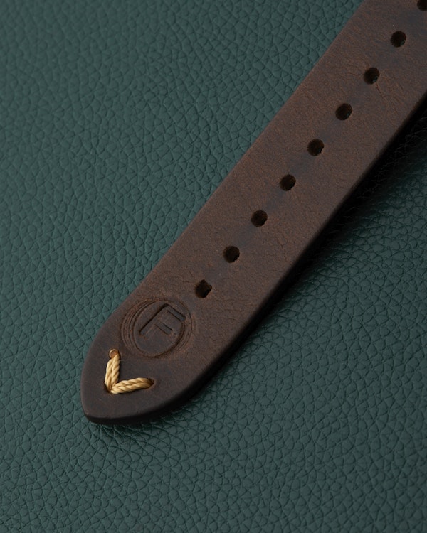 Freese 101 Dark Chocolate Dial Blue Bezel Simon Freese Watch - image 16