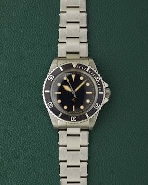 Freese 101 Gloss Black Dial Black Bezel Steel Bracelet Simon Freese Watch