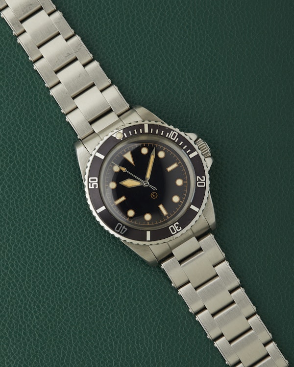Freese 101 Gloss Black Dial Black Bezel Steel Bracelet Simon Freese Watch - image 2