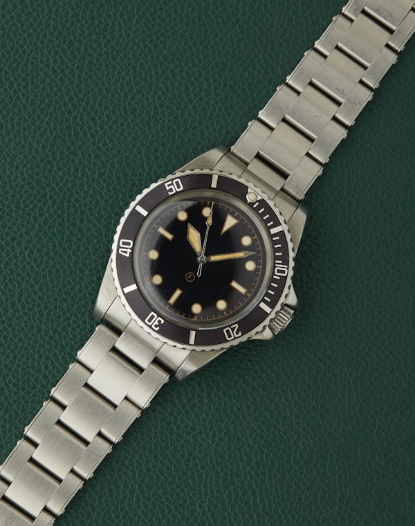 Freese 101 Gloss Black Dial Black Bezel Steel Bracelet Simon Freese Watch - image 3