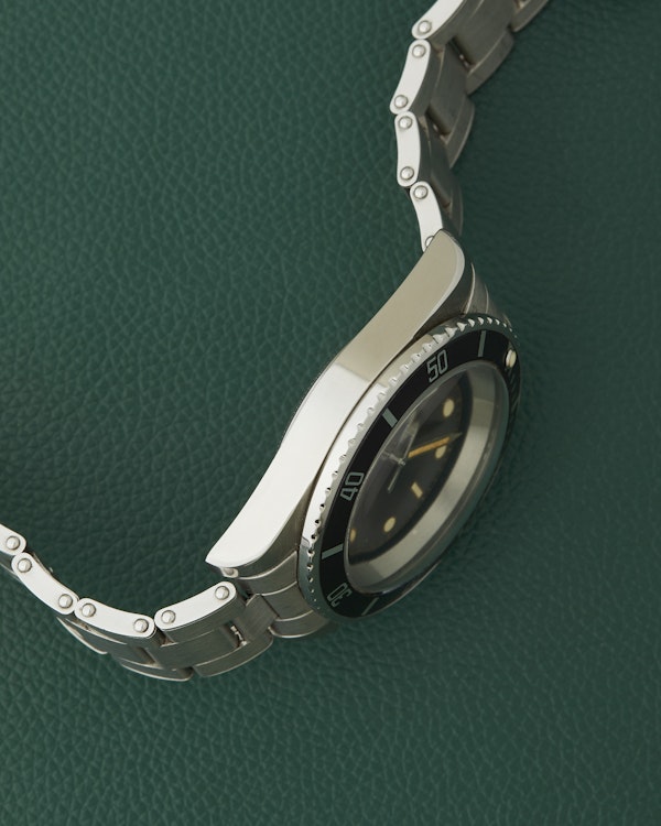 Freese 101 Gloss Black Dial Black Bezel Steel Bracelet Simon Freese Watch - image 5