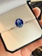 Platinum, 3.00ct Natural Blue Sapphire & Diamond Ring - image 7
