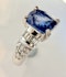 2.64ct Natural Blue Sapphire & 0.32ct Diamond Ring - image 5