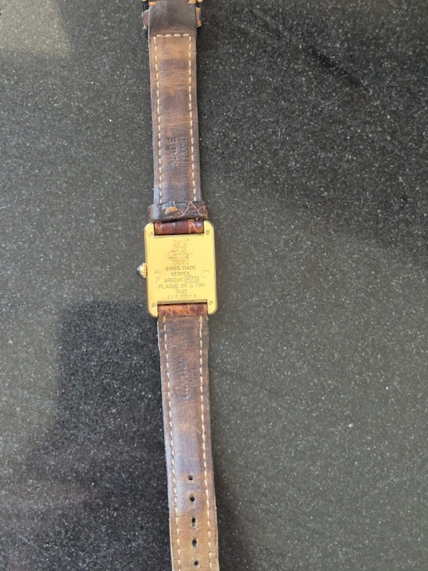 Cartier Tank Vermeil 1613 - image 5