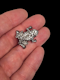 Antique diamond frog brooch SKU: 8238 DBGEMS - image 2