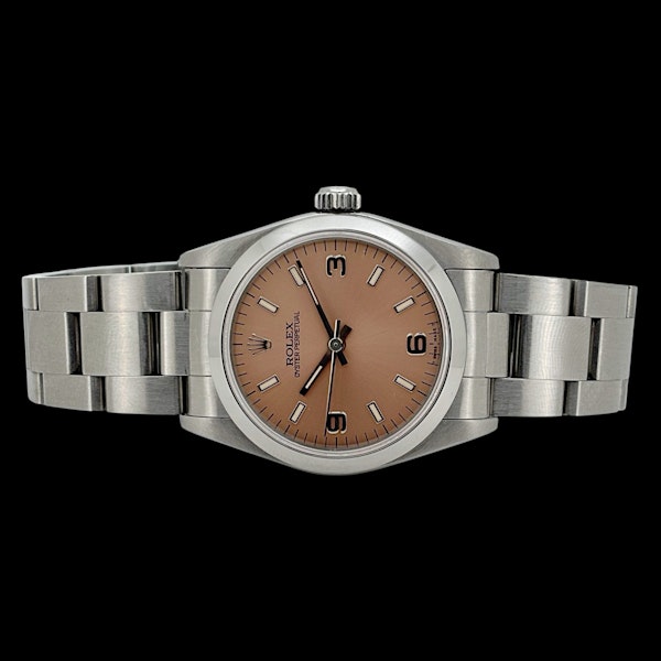 ROLEX OYSTER PERPETUAL 31 PINK SALMON FULL SET 1994 - 67480 - image 4
