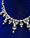 Downstairs at Grays: A fine Diamond & Natural Pearl Tiara/Necklace, Silver tipped 18 ct. Gold, set with 142 Old Mine Cut Diamonds & six Natural Pearls. Belle Époque,  French Circa 1890 - image 4