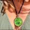 Jade Round Pendant - image 3